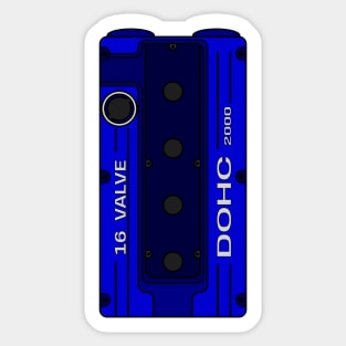 Blue 4G63 Sticker